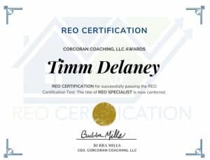 reo certifiation REO Certification