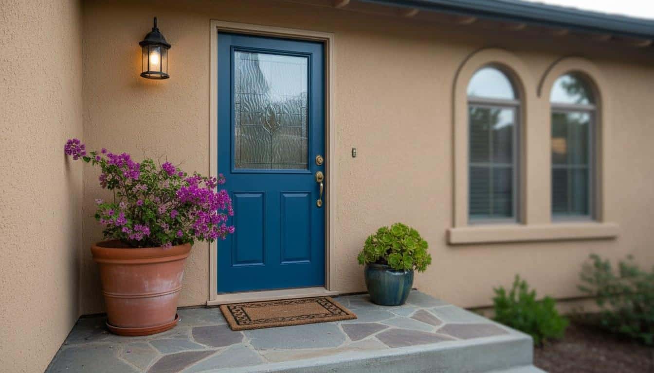 Home purchase agreement and house keys on desk for Goleta CA real estate transaction