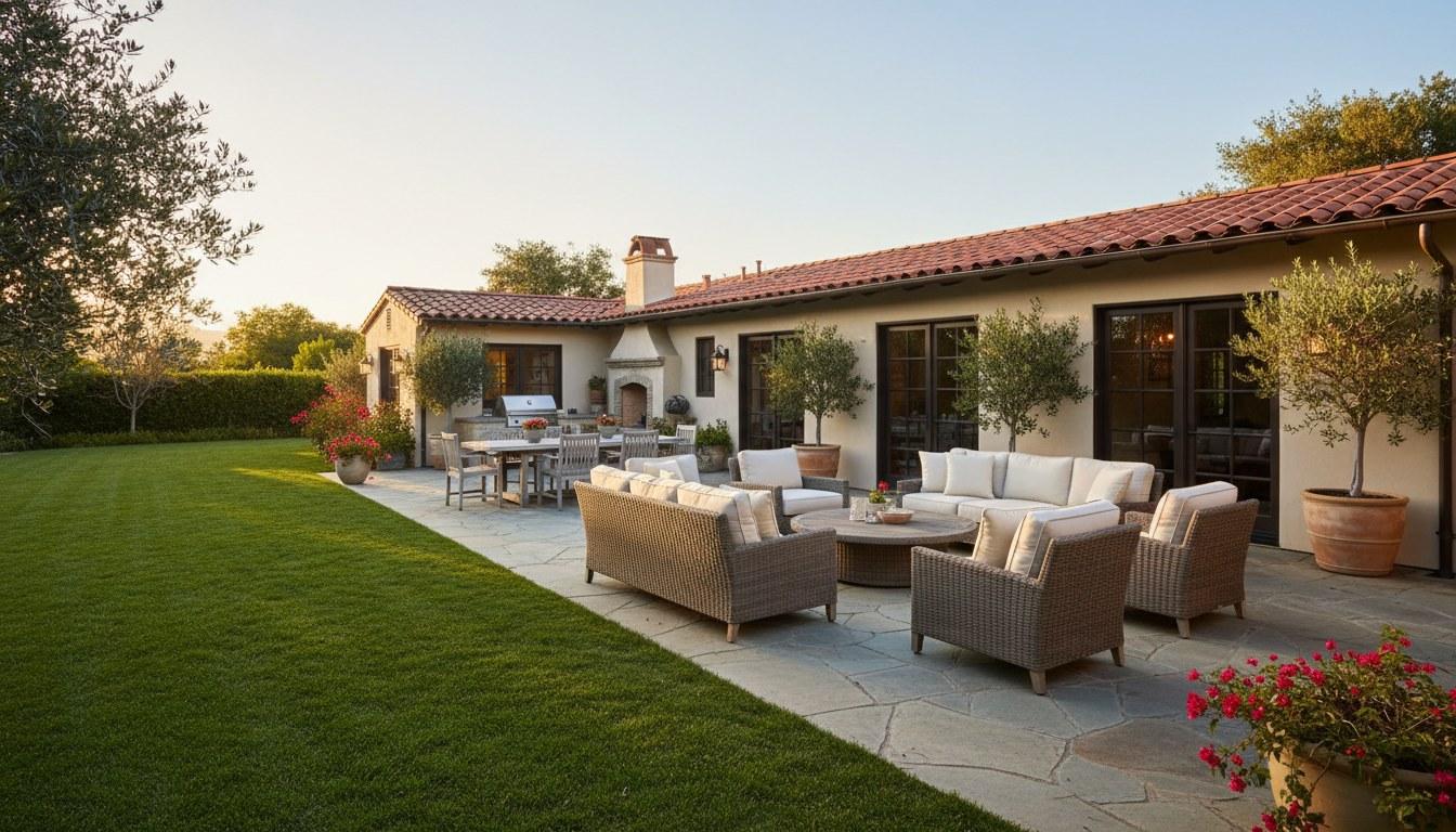 Spanish Colonial estate exterior in Montecito CA representing the ultra-luxury home selling market