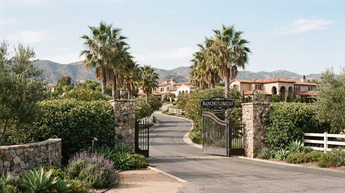Gated community entrance in Carpinteria CA representing specialized home selling assistance for HOA properties